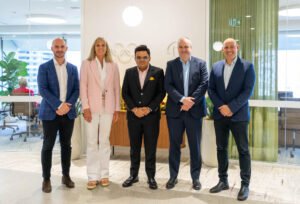 Brisbane: ICC Chairman Jay Shah meets Cindy Hook, CEO of the Brisbane 2032 Olympic and Paralympic Games Organising Committee