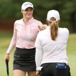 Dryburgh and Porter grab lead at LPGA pairs event