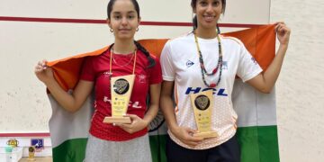 India completes historic triple gold feat at Asian Doubles Squash Championships