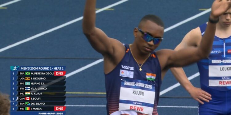 Animesh Kujur Cruises Into 200m Semifinals At World University Games 2025
