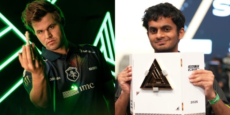 Magnus Carlsen Smiles As Nihal Sarin Rejects Draw Offer, Then Destroys Indian GM In Quarter‑Final Clash