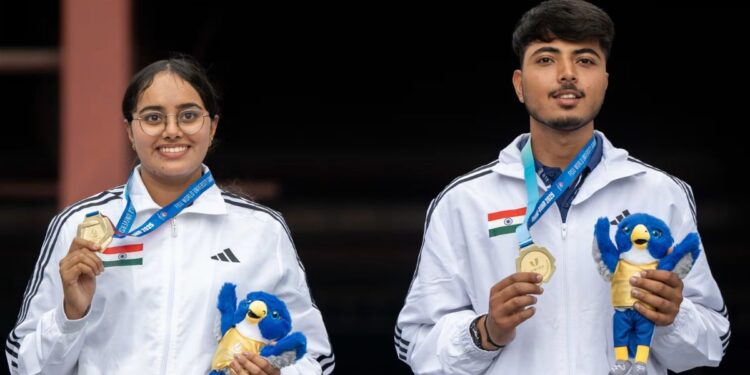 India’s First Gold at FISU World University Games 2025: A Historic Triumph in Mixed Compound Archery
