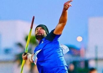 Mahendra Gurjar Shatters World Record in F42 Javelin with 61.17m Throw at Nottwil GP