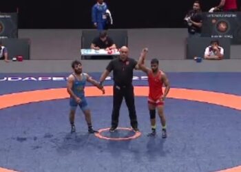 Sujeet Kalkal Shines with Gold at Budapest Wrestling Ranking Series