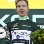 Wiebes claims Tour de France stage as Vos holds lead