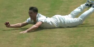 Watch, Pat Cummins’ Incredible Self-Bowling Catch Against West Indies Leaves the Internet in Awe: “Greatest Ever!”