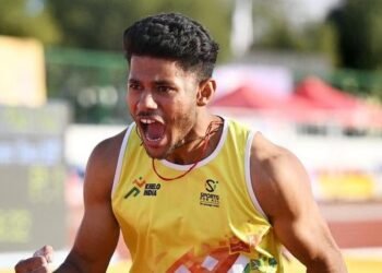 Dev Meena Breaks Men’s Pole Vault National Record for Third Time in 2025 at World University Games