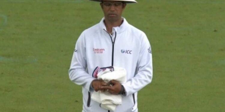 Umpire Kumar Dharmasena Sparks Controversy with Early DRS Signal in England vs India Fifth Test