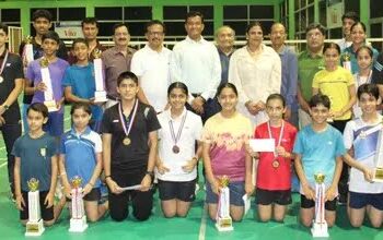 Jaya Verma Shines Bright with Gold at North Zone Badminton Meet