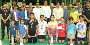 Jaya Verma Shines Bright with Gold at North Zone Badminton Meet