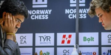 Gukesh Claims Sole Lead at Grand Chess Tour After Defeating Carlsen