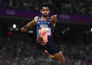 Leap of Determination: Murali Sreeshankar Clinches Third Title in Triumphant Injury Comeback