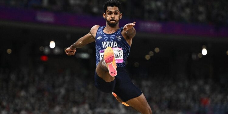Leap of Determination: Murali Sreeshankar Clinches Third Title in Triumphant Injury Comeback