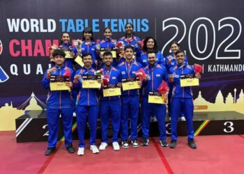 India’s Men’s and Women’s Table Tennis Teams Clinch Spot at 2026 World Team Championships in London