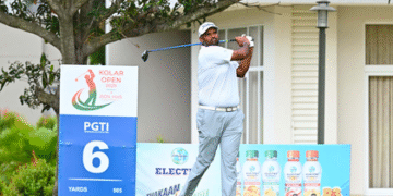 Mane storms into contention with record 67 at Kolar Open