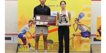 Anahat Singh Clinches Third Consecutive National Squash Title in Dominant Display