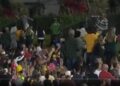 Fan Escapes Serious Injury After Trying to Catch Dewald Brevis’ Massive Six at Cairns T20I