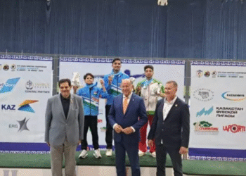 Girish Gupta Clinches Gold in 10m Air Pistol at 16th Asian Shooting Championship
