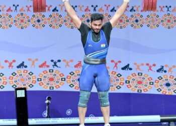Ajaya Babu Valluri Clinches Gold with Record Lifts at Commonwealth Weightlifting Championships 2025