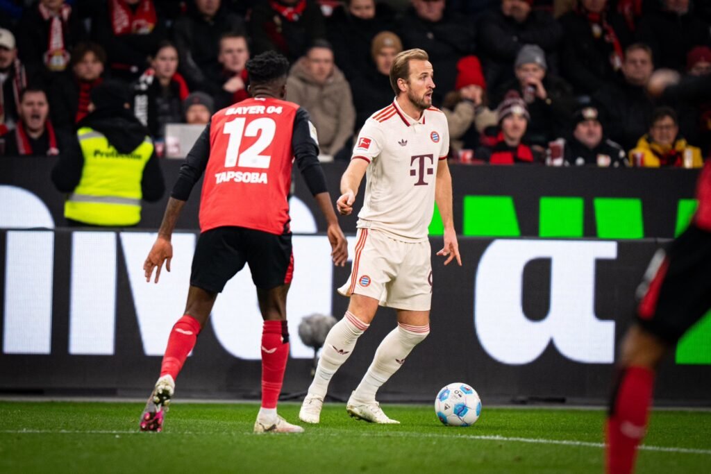 Harry Kane owns 104 appearances for Bayern