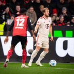 Harry Kane owns 104 appearances for Bayern