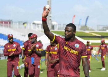 Jayden Seales picked 6/18 versus Pakistan