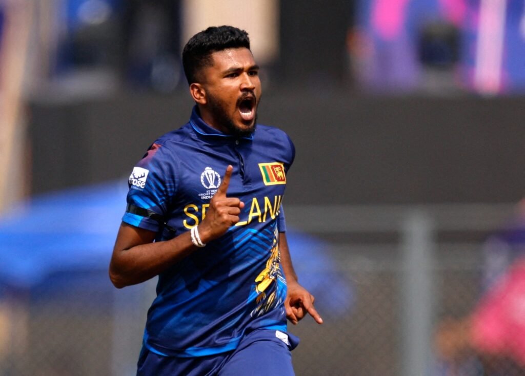 Madushanka picked a hat-trick for SL vs ZIM in ODIs
