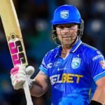 Tim Seifert slammed a ton off 40 balls in the CPL