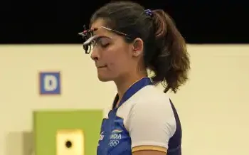 Bhaker Misses Podium, Juniors Shine in 25m Pistol