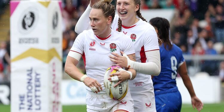 Eng Women Rack Up Record 92-3 Win Over Samoa in Women’s Rugby World Cup