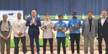 Asian Shooting Championships: India’s Kapil Bainsla Clinches Gold, Jonathan Antony Takes Bronze