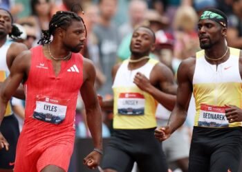 Lyles and Bednarek Spark Heated Rivalry; Olympic Champ Declares Peak Form Imminent