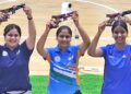 Asian Shooting Championships: Neeru Dhanda Wins Women’s Trap Gold; Juniors Sweep Pistol Podium