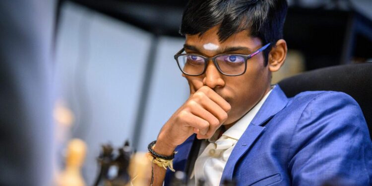 Praggnanandhaa Claims Joint Lead at Sinquefield Cup with Victory Over Firouzja