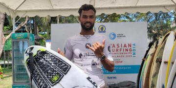Ramesh Budihal Makes History with India’s First Individual Medal at Asian Surfing Championships