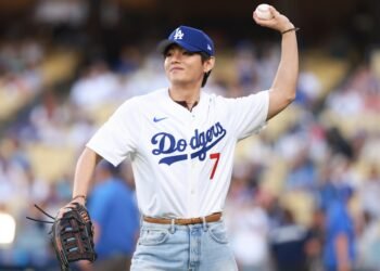 BTS Star V Throws Perfect First Pitch At Dodgers Game, Shares Special Moment With Ohtani
