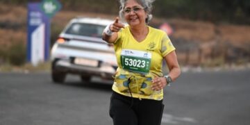 At 59, Kolkata Educator Aruna Bhaskar Shatters Age Stereotypes, Racing Marathons with Unstoppable Spirit