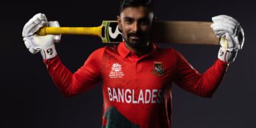 Litton Das went past 8000 runs in international cricket