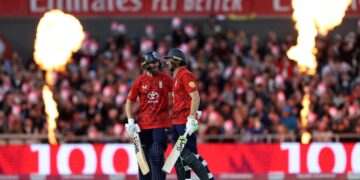England posted their highest team total in T20Is