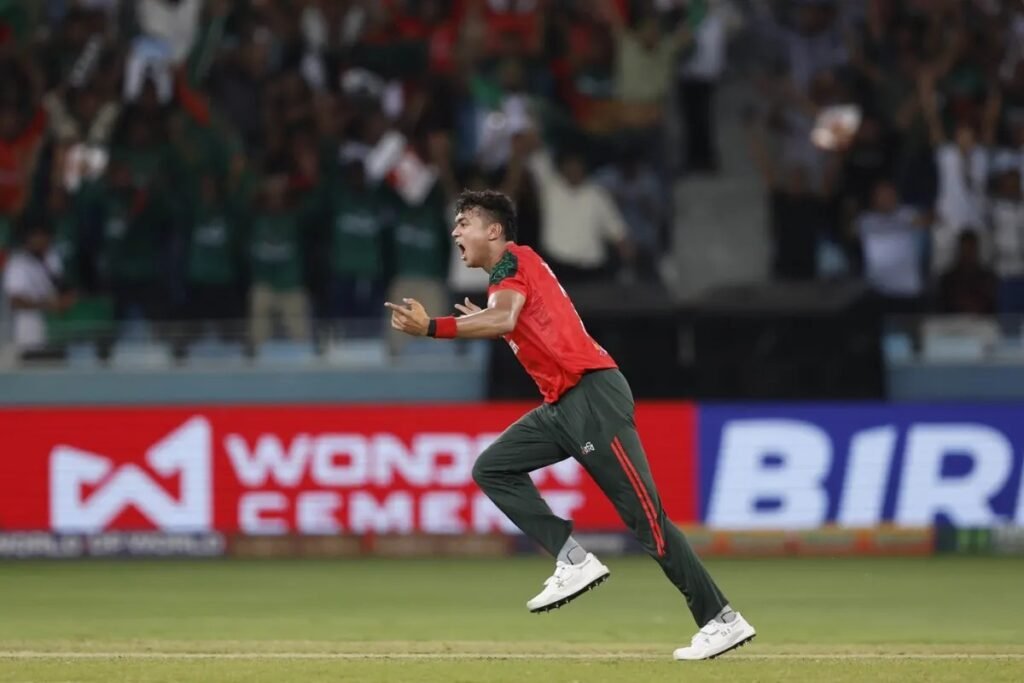 Taskin Ahmed surpassed 100 T20I wickets for Bangladesh