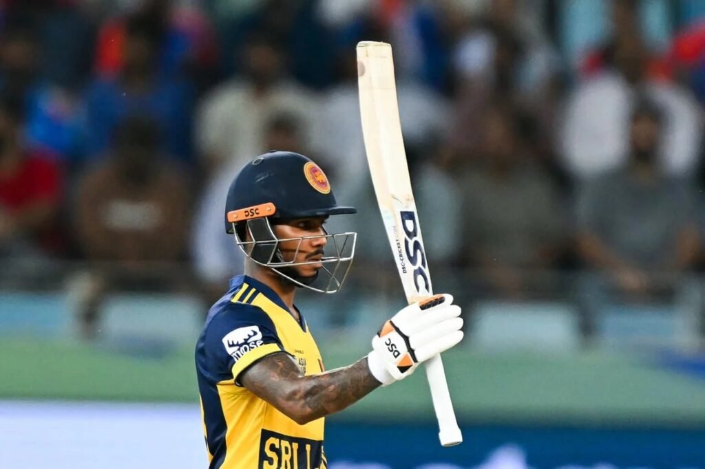 Pathum Nissanka is the 4th SL batter with a T20I hundred