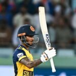Pathum Nissanka is the 4th SL batter with a T20I hundred