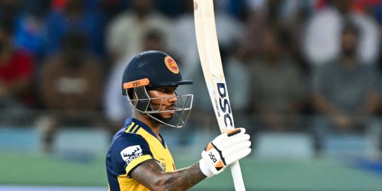 Pathum Nissanka is the 4th SL batter with a T20I hundred