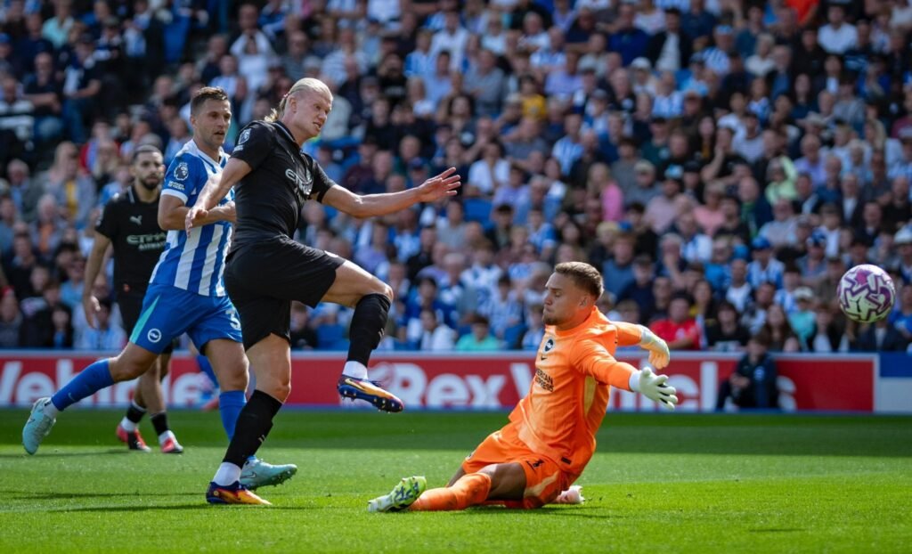 Haaland has completed 100 Premier League matches