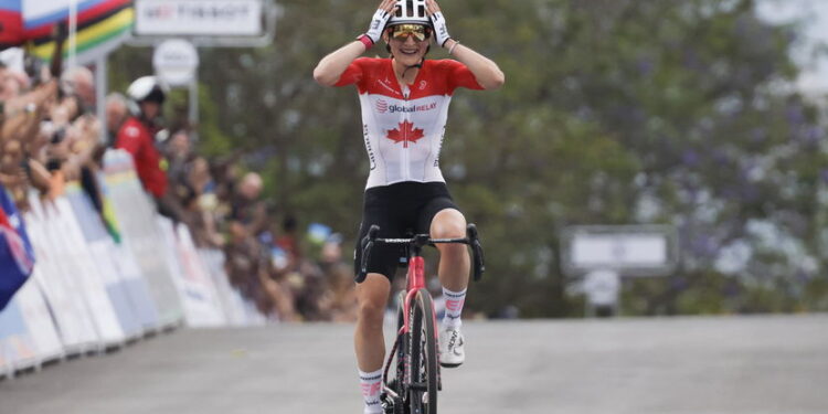 Vallieres Claims Historic Road Race Gold in Kigali