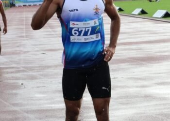 Hoblidhar sprints to 10.19, just 0.01s off national mark