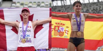 World Athletics Championships: Dunfee and Perez Claim Gold in 35-km Race Walks