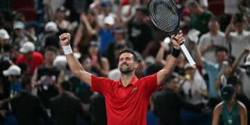 Djokovic Survives Bergs to Make Shanghai Masters History
