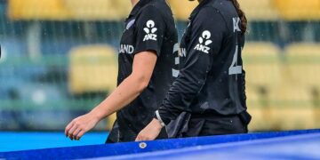 New Zealand vs Pakistan, Women’s World Cup 2025: Rain stops play again as Pakistan struggle at 92/5