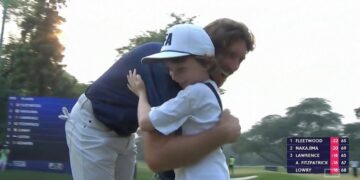 Tommy Fleetwood Seals Emotional India Triumph — Fulfills His Son’s Dream with Heartfelt Hug on the 18th Green